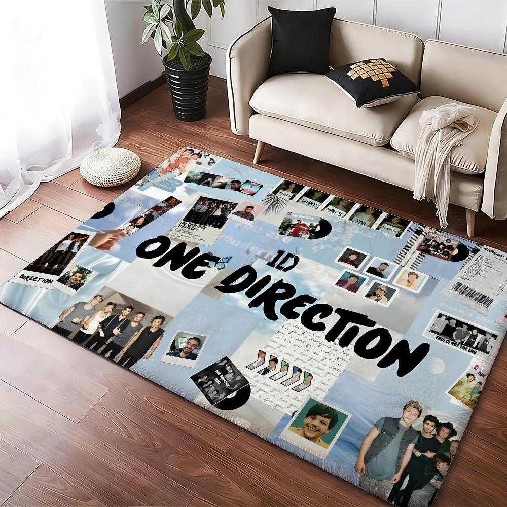 Home Textiles Direct - ヘヴィーロック O-One Directions 1D フロアマット 柔らかく厚みのある吸水性のある滑り止め
