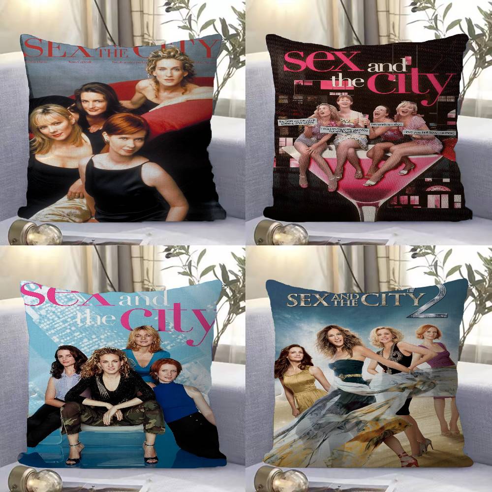 Home Textiles City - テレビ S-セックス・アンド・ザ・シティ枕カバーソファクッションカバーホームルーム装飾子供ギフト