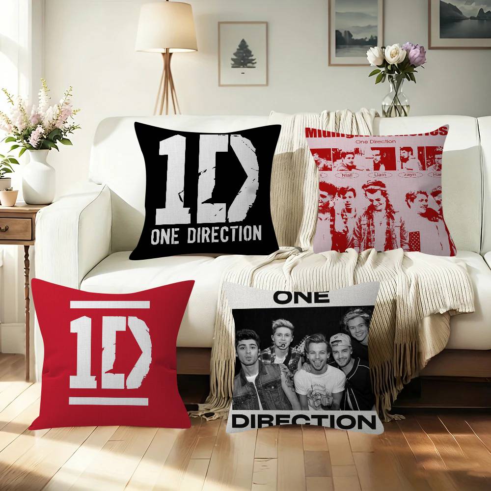 Home Textiles Direct - バンドワン D-Direction 枕カバー漫画ソファ装飾ホーム両面印刷ショートぬいぐるみかわいいクッションカバー