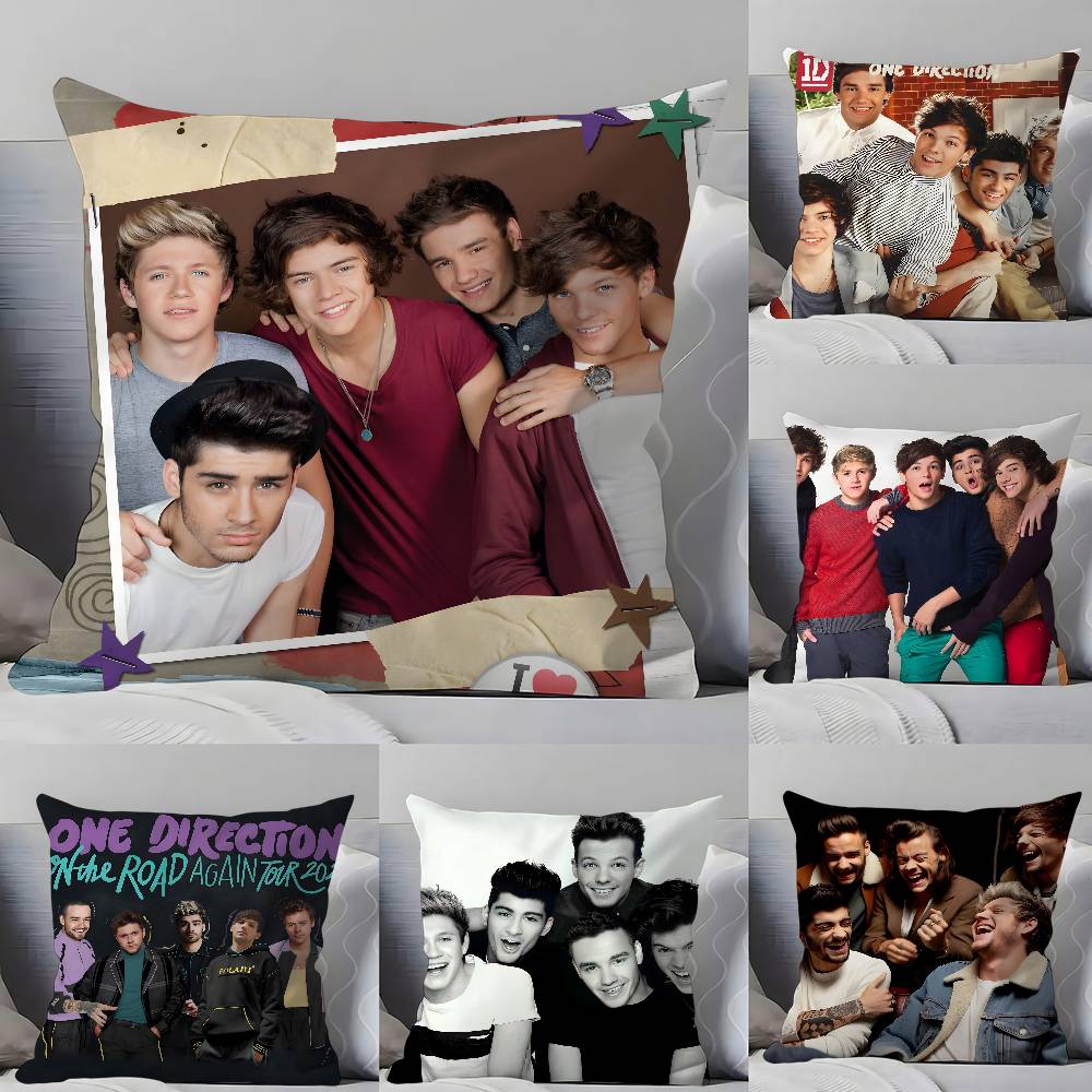Home Textiles Direct - Rock-one D-d-Direction-n S-s-SquarE 枕カバー 枕カバー 柔らかい肌に優しく快適な隠しジッパー付き