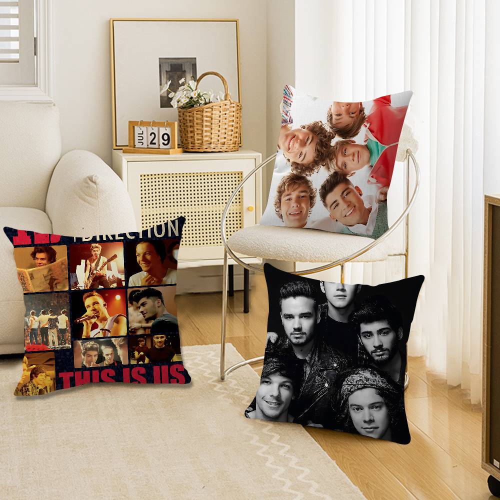 Home Textiles Direct - ワンバンド D-Direction パーソナライズされた写真テキストホーム装飾枕家庭用ギフト 45x45cm