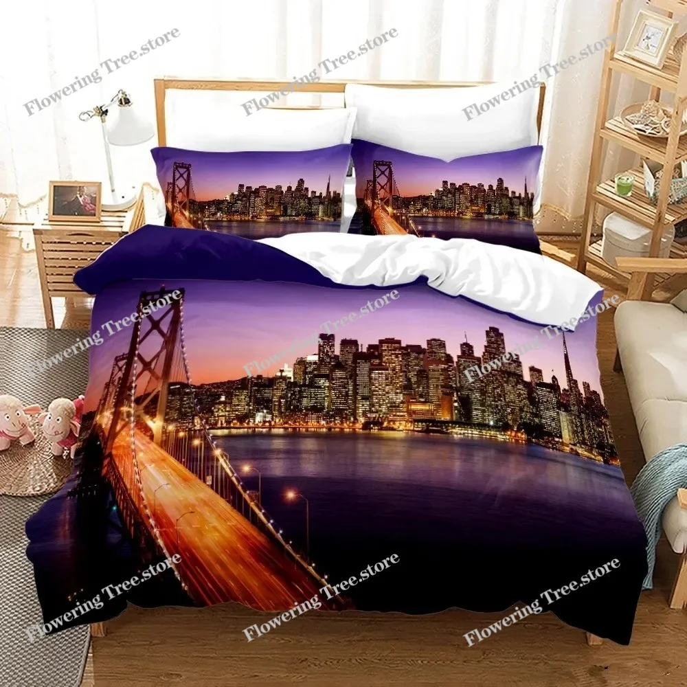 ニューヨークシティ夜景寝具セットクイーンキングサイズ掛け布団 - Home Textiles New York のレビューと価格