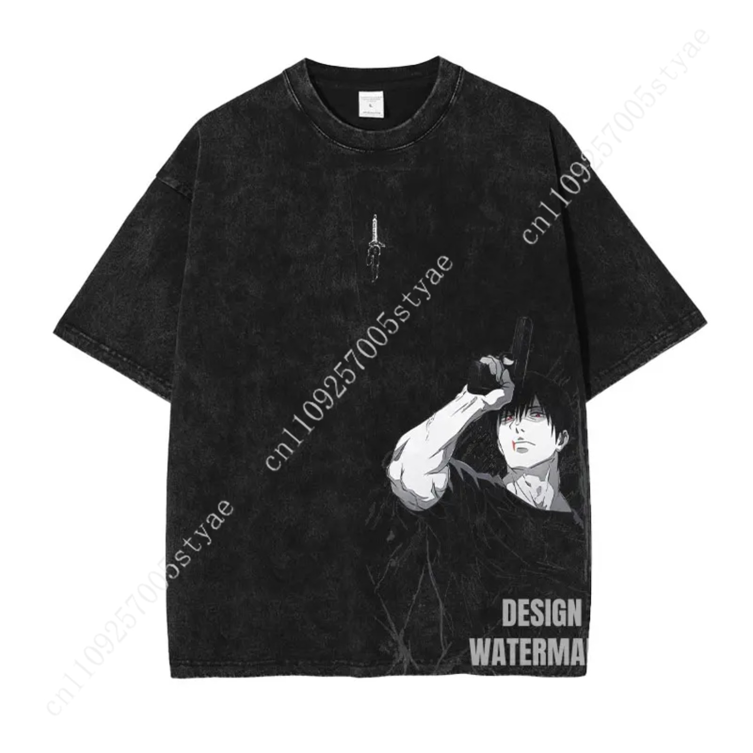 五条悟 グラフィックTシャツ アニメ服 メンズ レディース  - Quilt Cotton Summer のレビューと価格