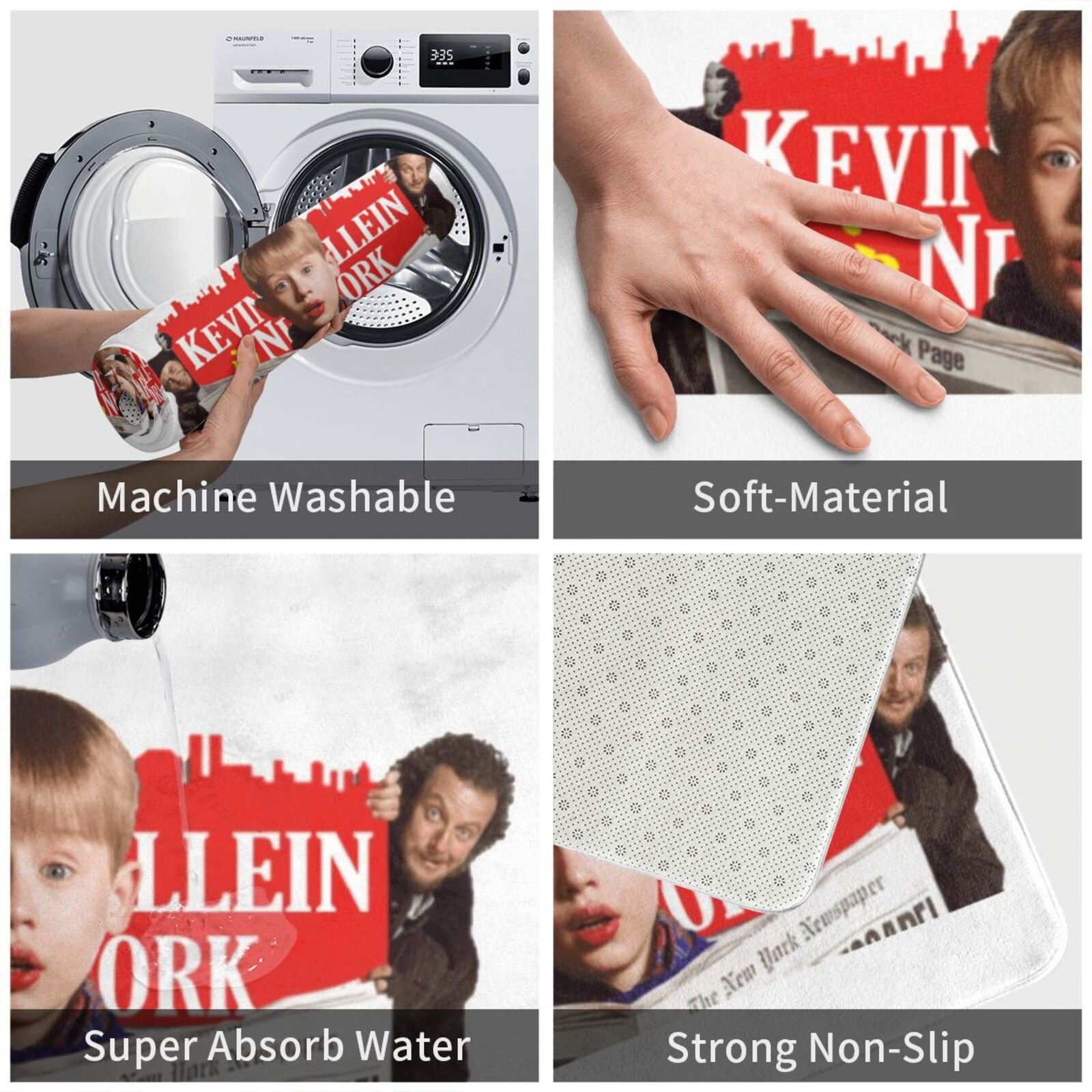 ケビン・マッコリスター カーペット マット ラグ クッション - Home Textiles New York のレビューと価格