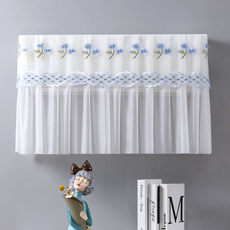 韓国スタイルのレース刺繍抗直接吹きエアコンカーテンホームテキ - Home Textiles Direct のレビューと価格
