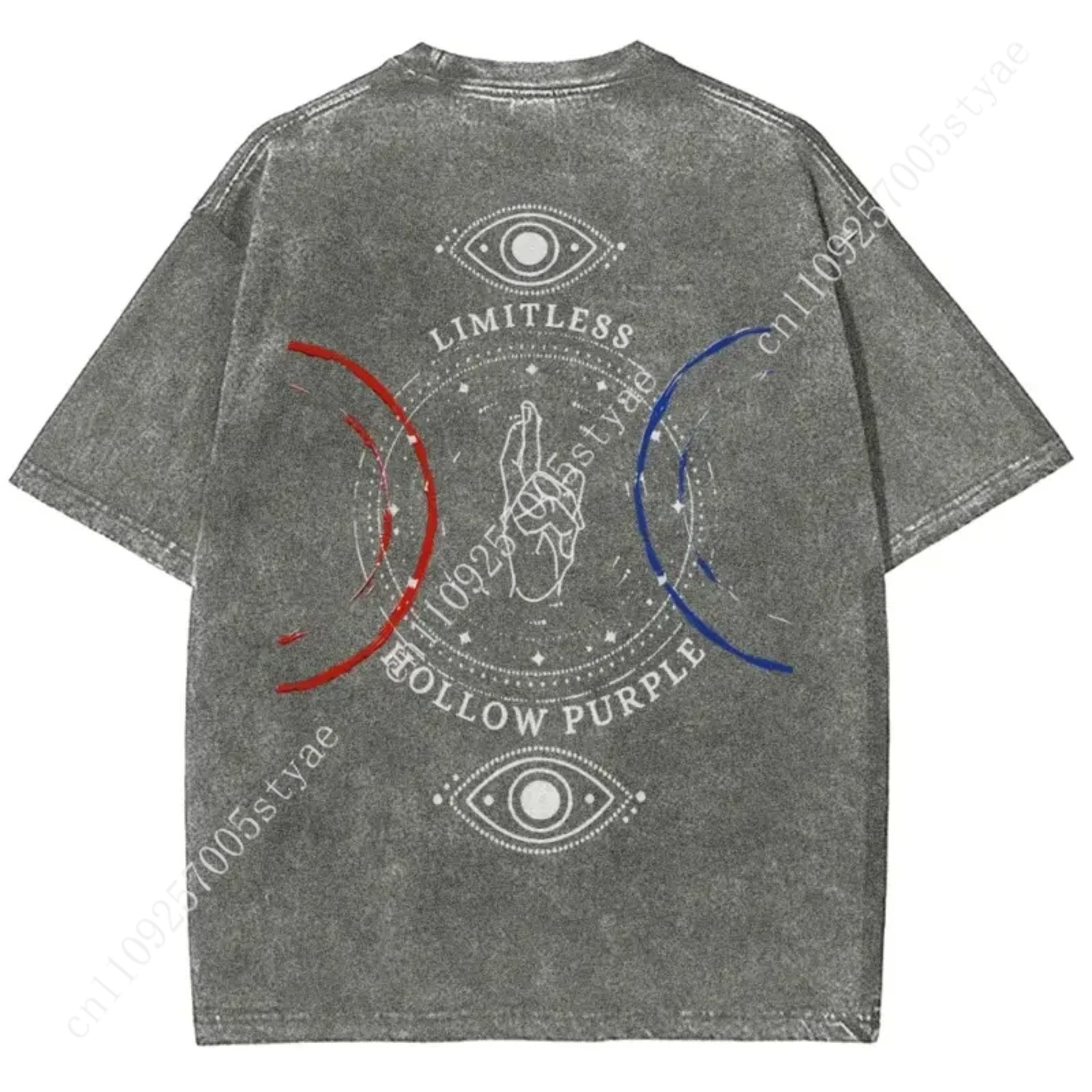 アニメ五条悟プリントTシャツ メンズ レディース ヴィンテー - Quilt Cotton Summer のレビューと価格