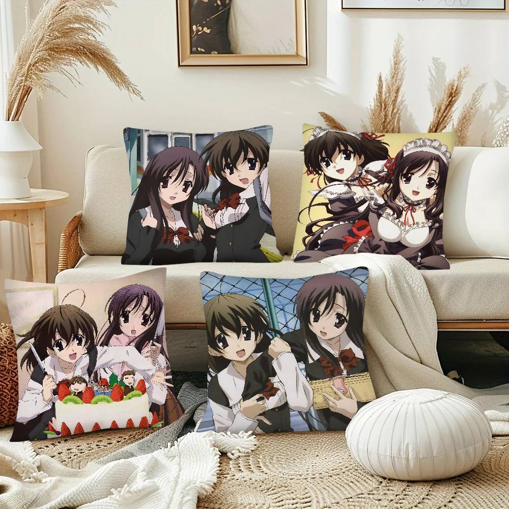 アニメ S-School Days 桐ノ葉花子枕カバーファッ - Home Textiles Today のレビューと価格