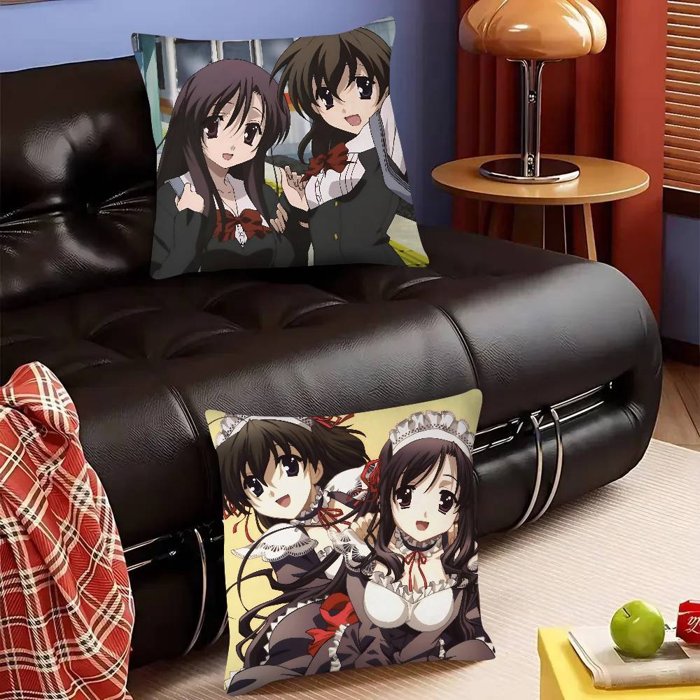 アニメ S-School Days 桐ノ葉花子枕カバーファッ - Home Textiles Today のレビューと価格