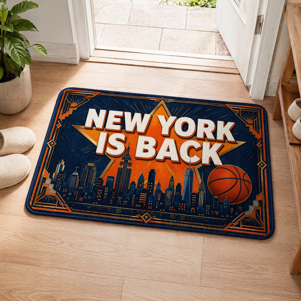 ニューヨークバスケットボールドアマット NYCスカイラインノ - Home Textiles New York のレビューと価格