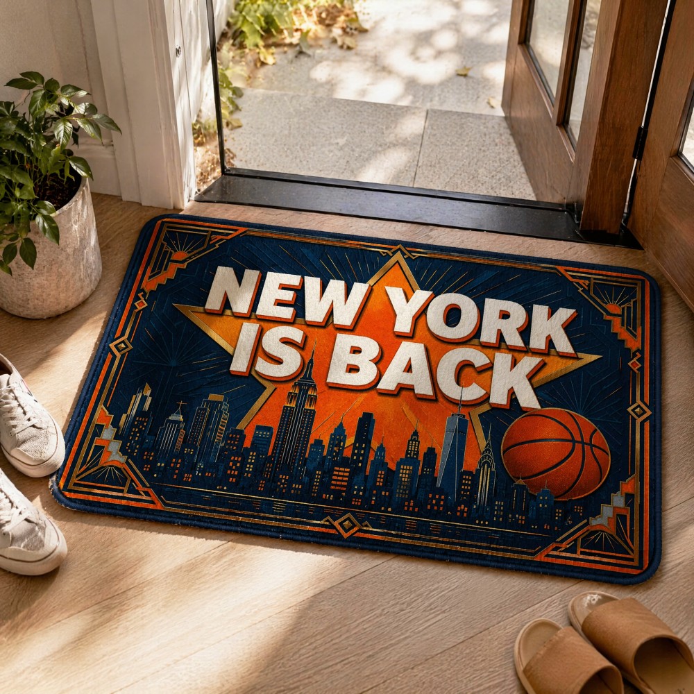 ニューヨークバスケットボールドアマット NYCスカイラインノ - Home Textiles New York のレビューと価格