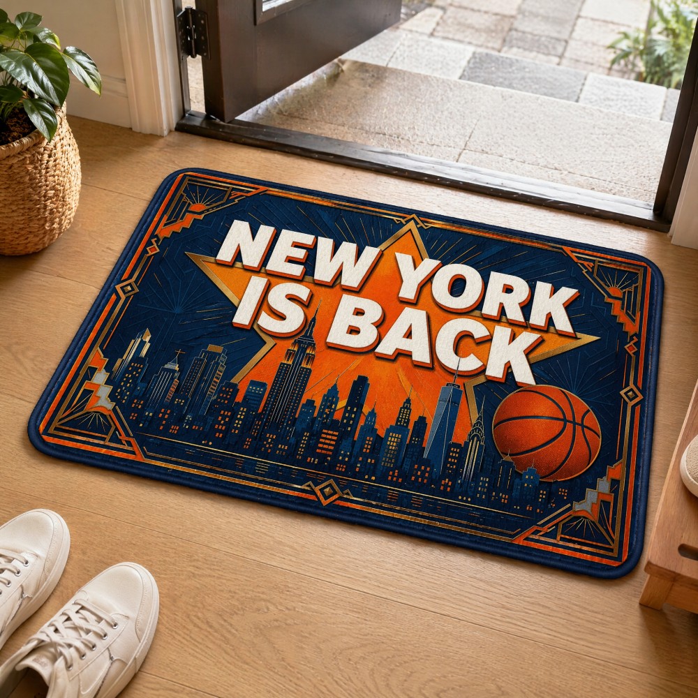 ニューヨークバスケットボールドアマット NYCスカイラインノ - Home Textiles New York のレビューと価格