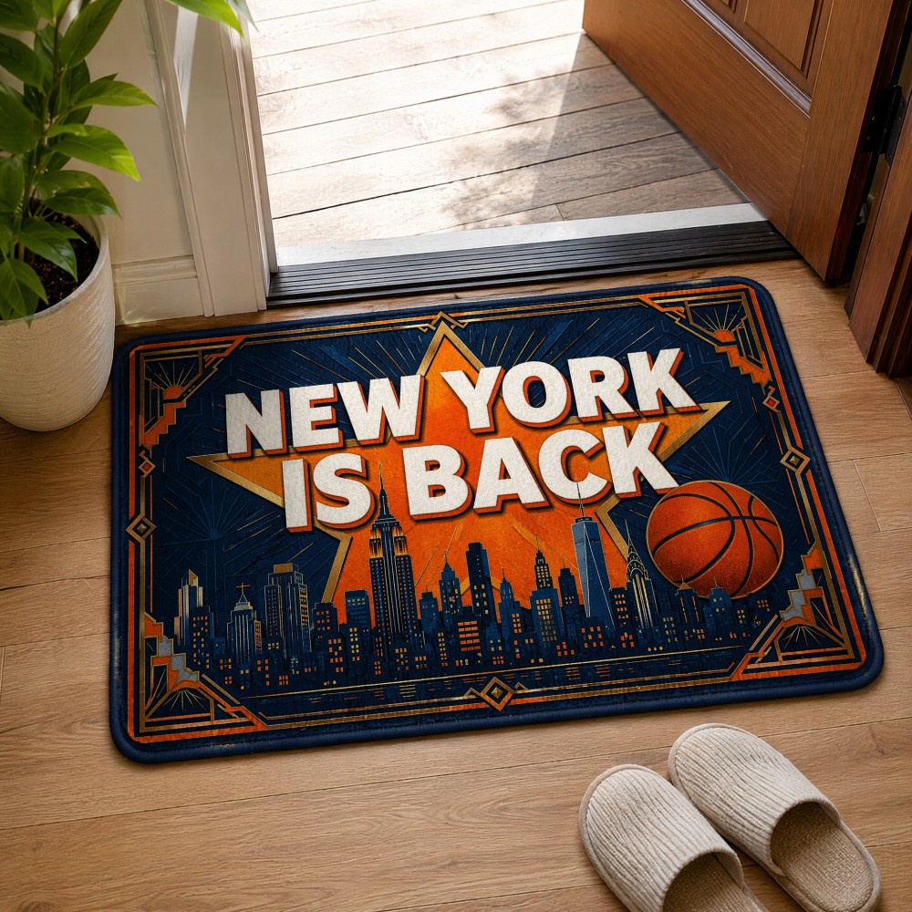 ニューヨークバスケットボールドアマット NYCスカイラインノ - Home Textiles New York のレビューと価格