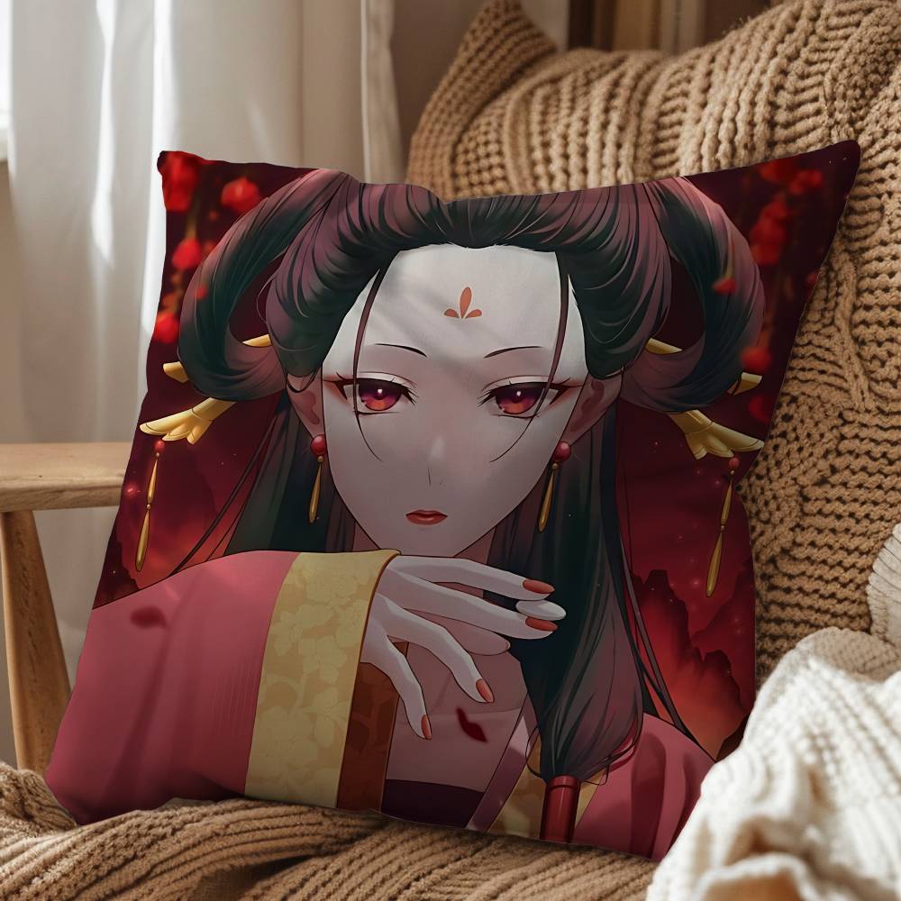 薬剤師フェンシアーナとマオマオの日ギフト枕カバーリビングルー - Home Textiles Today のレビューと価格