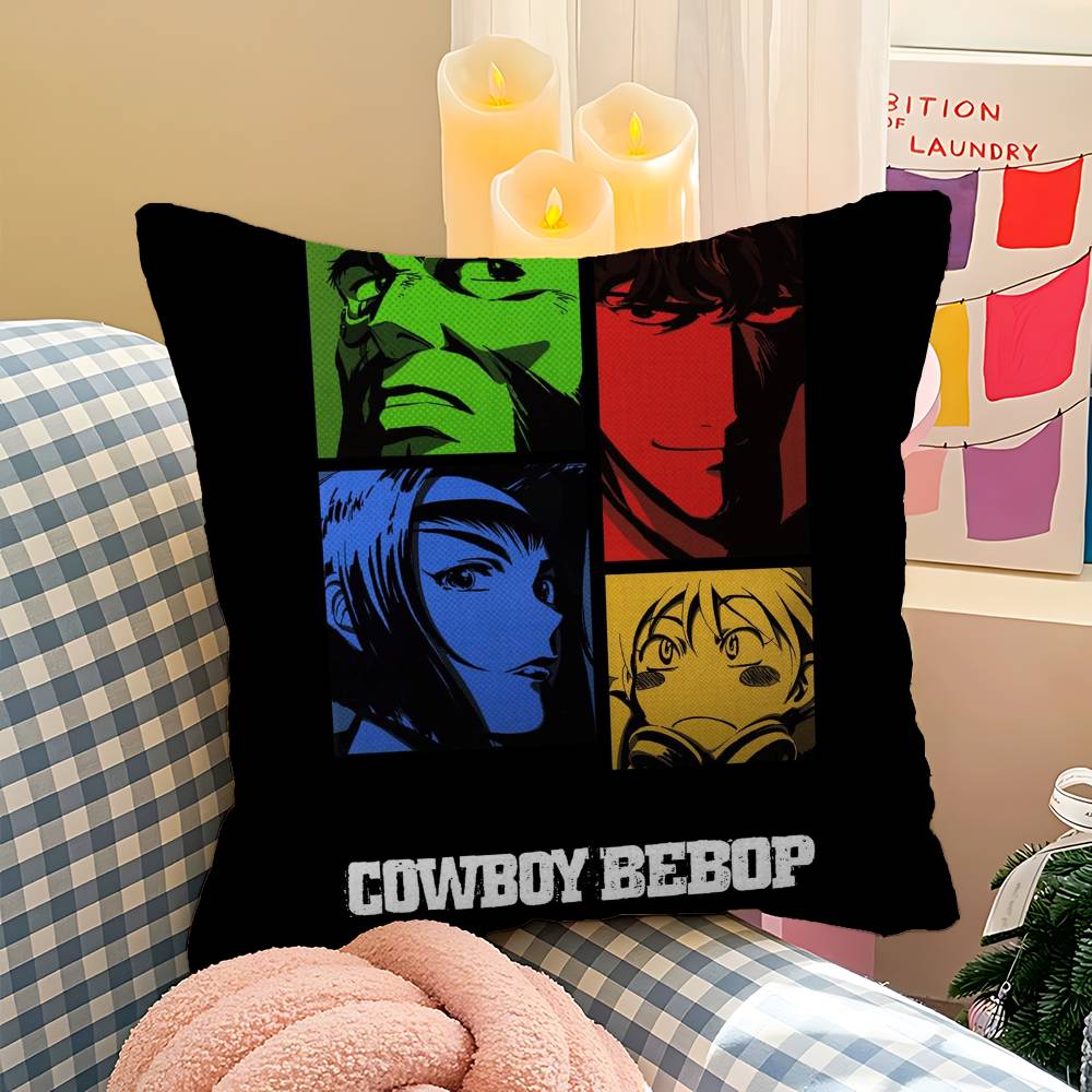 アニメ「カウボーイビバップ」ラッキードラゴン枕カバー ソファ - Home Textiles Inc のレビューと価格