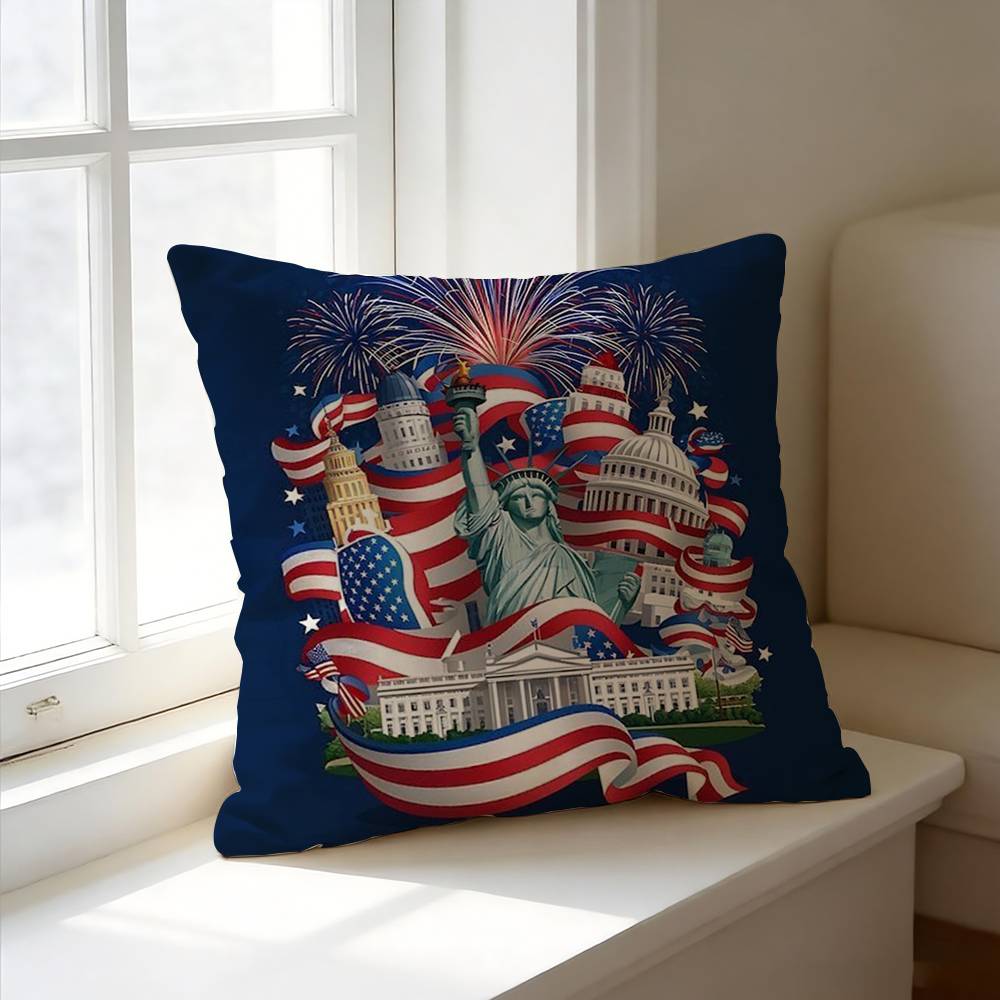 ニューヨーク米国 S-自由の女神広場両面プリント枕カバー寝室 - Home Textiles New York のレビューと価格