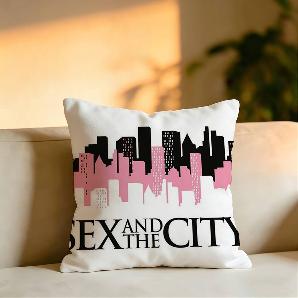 TVシリーズ「セックス・アンド・ザ・シティ」枕カバー正方形両 - Home Textiles City のレビューと価格