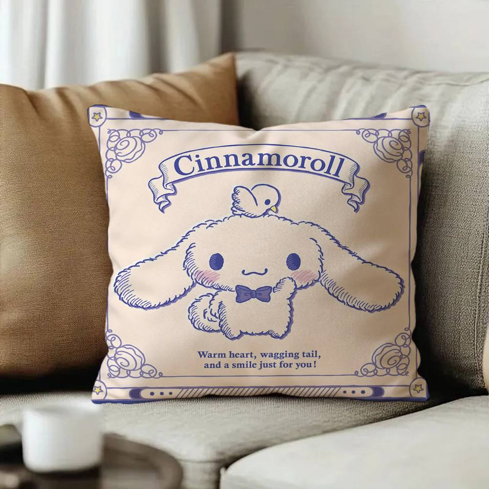 カートゥーンC-シナモロールクッションカバー インチ ファー - Home Textiles Inc のレビューと価格