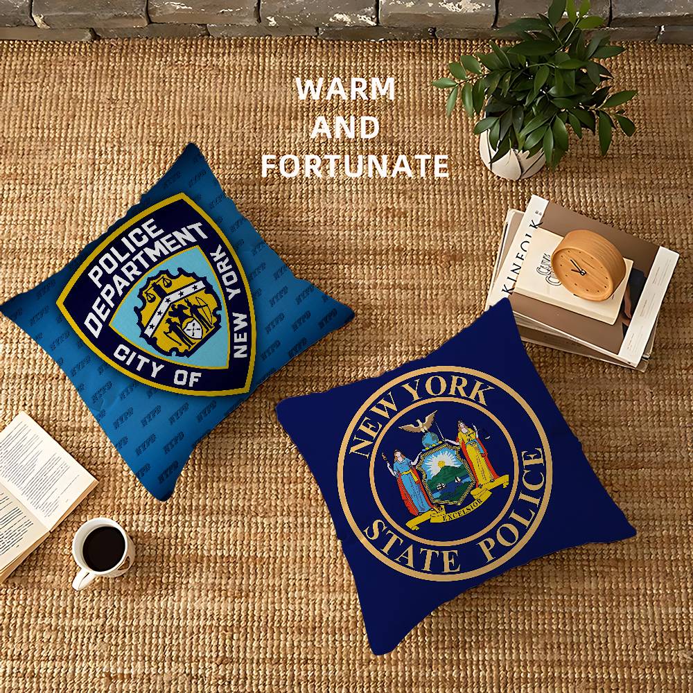 ニューヨーク市警察局 NYPD 枕クッションカバー 枕カバー - Home Textiles New York のレビューと価格